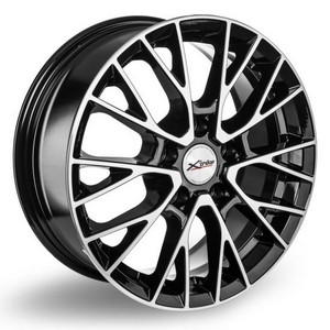 Авто диск X'Trike X-135 5x114,3 R16 литой черный с полировкой et45 d60,1