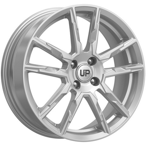 Авто диск Wheels Up Up107 4x100 R17 литой серебристый et41 d60,1