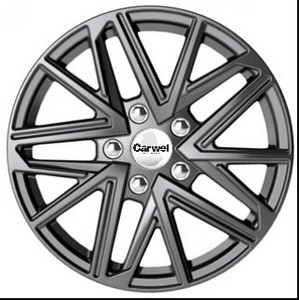 Авто диск Carwel Галилео 5x100 R16 литой серебристый et38 d57,1