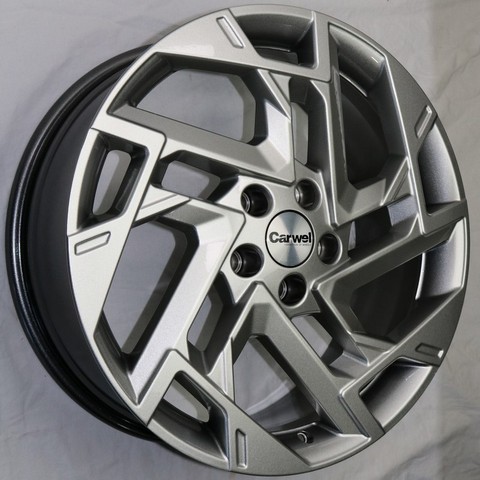 Авто диск Carwel Мадон 5x114,3 R17 литой серебристый et45 d54,1