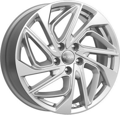 Авто диск K&K Kc883 Сильвер 5x114,3 R18 литой серебристый et35 d66,1