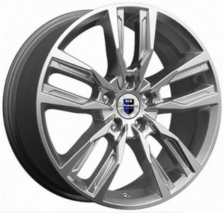 Авто диск K&K Борэй Дарк Платинум 5x114,3 R18 литой серебристый темный et35 d67,1