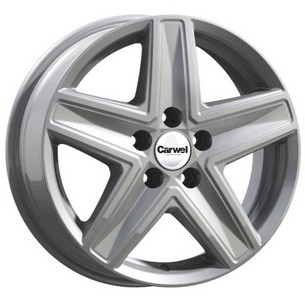Авто диск Carwel Витим 5x118 R16 литой серебристый et55 d71,1