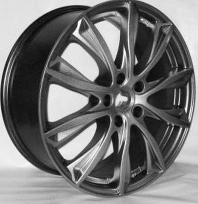 Авто диск Ifree Казантип Хай Вэй 5x108 R18 литой серебристый темный et35 d67,1