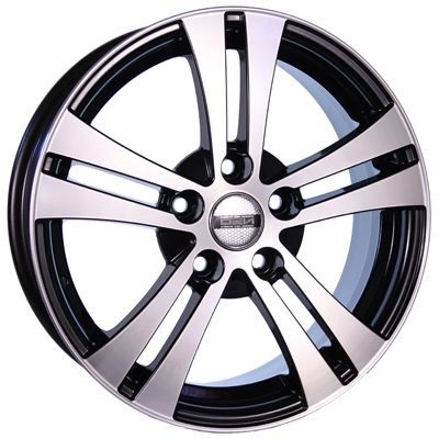 Авто диск Neo 540 5x100 R15 литой черный с полировкой et40 d57,1