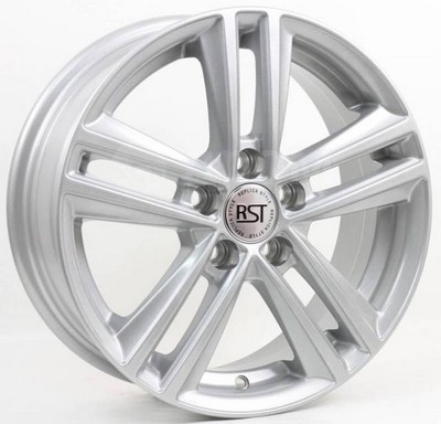 Авто диск Rst R025 5x100 R15 литой серебристый et38 d57,1
