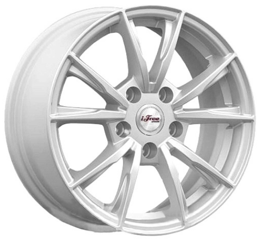 Авто диск Ifree Сион Нео-Классик 5x110 R15 литой серебристый et35 d65,1