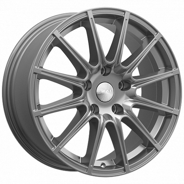 Авто диск Skad Ле Ман Графит 4x108 R16 литой серебристый темный et32 d65,1