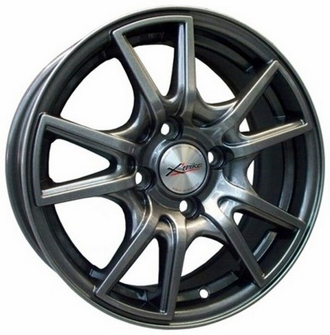 Авто диск X'Trike X-104 4x100 R14 литой черный et38 d67,1
