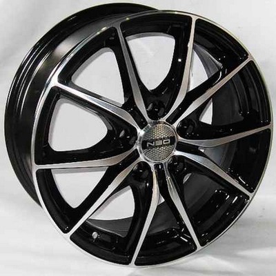 Авто диск Neo 776 5x108 R17 литой черный с полировкой et45 d60,1