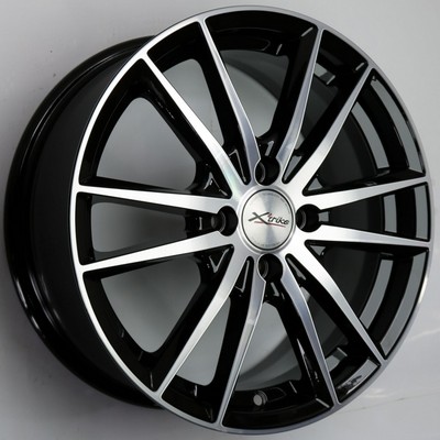Авто диск X'Trike X-129 4x100 R16 литой черный с полировкой et48 d60,1