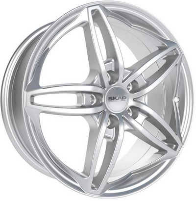 Авто диск Skad Турин Селена 5x108 R17 литой серебристый et50 d63,4