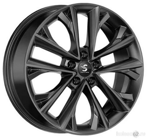 Авто диск Skad Кр012 Fury Black 5x114,3 R18 литой черный матовый et53 d54,1