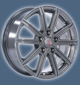 Авто диск Alcasta M64 5x114,3 R17 литой серебристый темный et45 d54,1