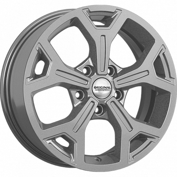 Авто диск Skad Kl318 Графит 5x114,3 R16 литой серебристый темный et50 d66,1