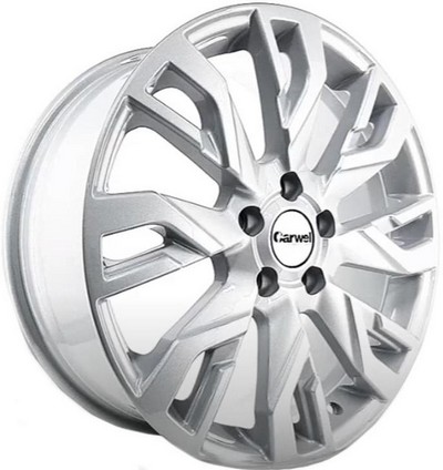 Авто диск Carwel Рамза 5x114,3 R18 литой серебристый et48,5 d67,1