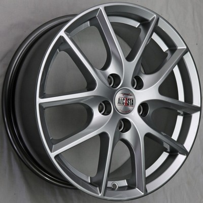 Авто диск Alcasta M59 5x114,3 R16 литой серебристый темный et45 d60,1