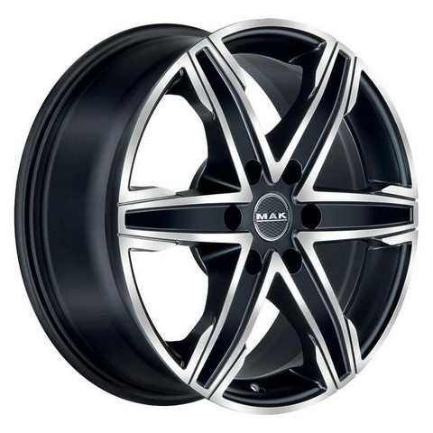 Авто диск Mak King 6 6x125 R16 литой черный et50 d74,1