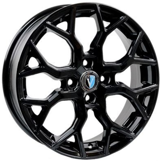 Авто диск Venti 1619 4x100 R16 литой черный et46 d60,1