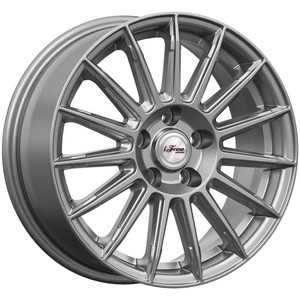 Авто диск Ifree Азур Хай Вэй 5x108 R16 литой серебристый темный et33 d67,1
