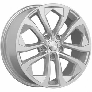 Авто диск Skad Тукан Селена 5x100 R17 литой серебристый et35 d57,1