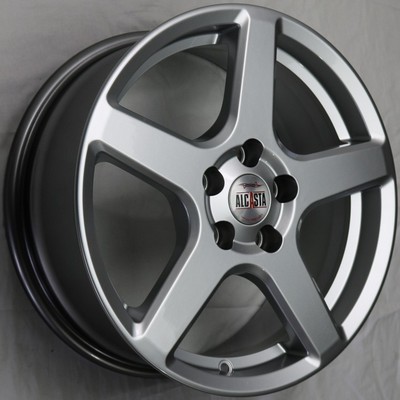 Авто диск Alcasta M62 5x114,3 R16 литой серебристый темный et40 d66,1