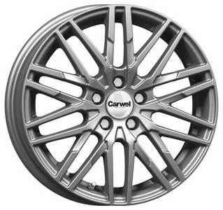 Авто диск Carwel Кобра 4x100 R16 литой серебристый et41 d60,1
