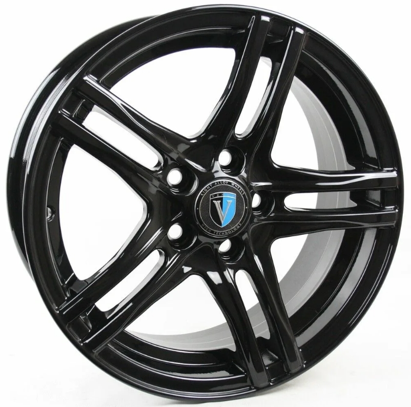 Авто диск Venti 1505 5x100 R15 литой черный et38 d57,1
