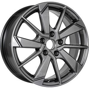 Авто диск Ifree Зиплайн Хай Вэй 5x112 R16 литой серебристый темный et46 d57,1