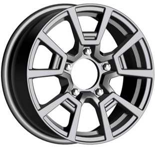 Авто диск Carwel Нива 5x139,7 R16 литой серебристый темный et40 d98,5