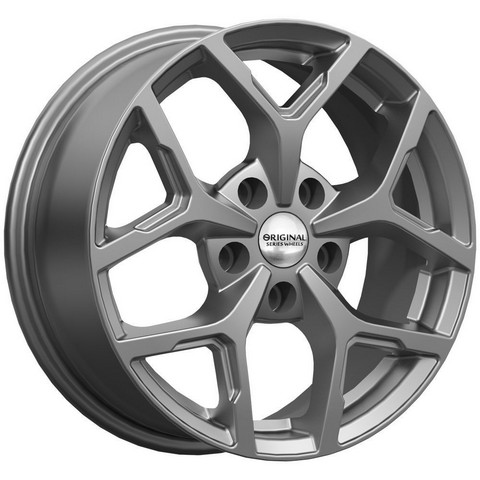 Авто диск Skad Kl368 Графит 5x108 R16 литой серебристый темный et50 d63,4