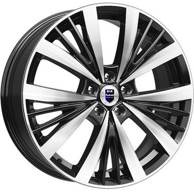 Авто диск K&K Марвел Алмаз Черный 5x114,3 R19 литой черный с полировкой et50 d67,1