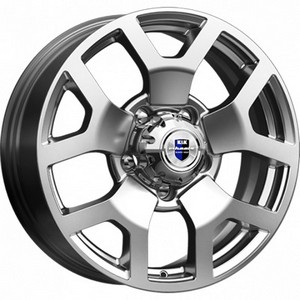 Авто диск K&K Намиб Дарк Платинум 5x139,7 R18 литой серебристый темный et35 d108,5