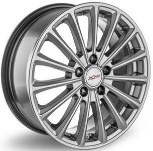 Авто диск X'Trike X-136 5x110 R17 литой серебристый темный et37 d65,1